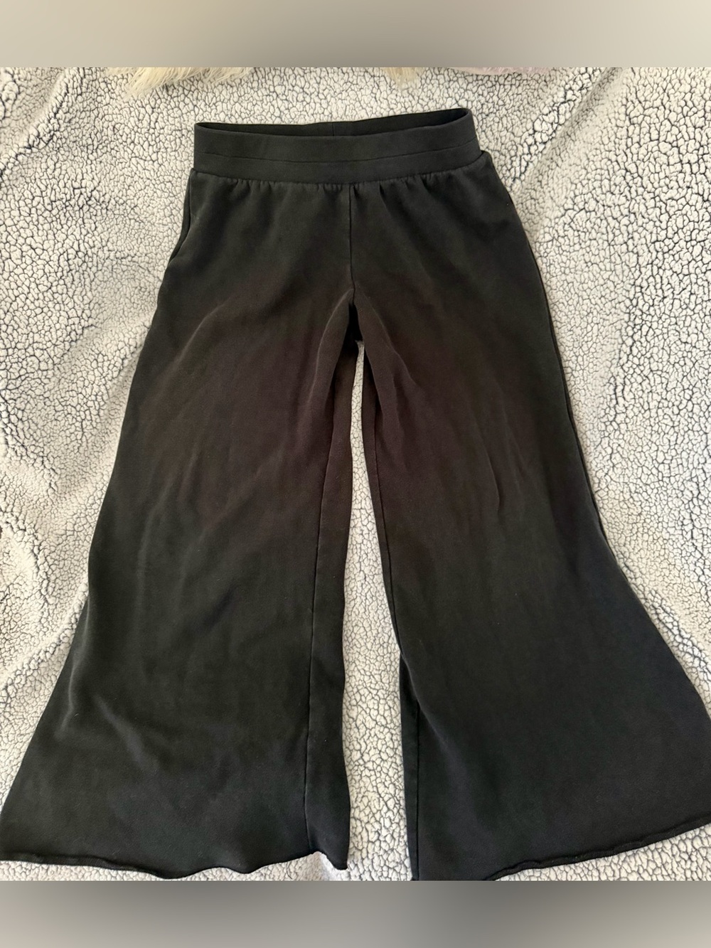 wild fable Black Wide-Leg Track Pants